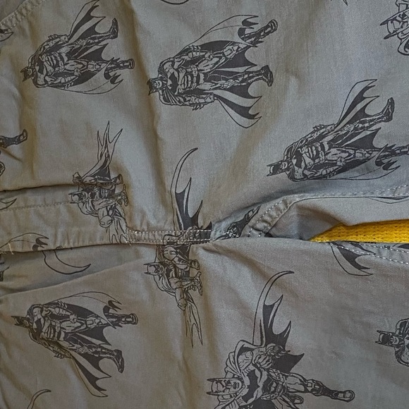 Gray & Blue Pull-on Cotton Shorts with DC Comics Batman. Gap Kids 14-16 NWT - Picture 6 of 15